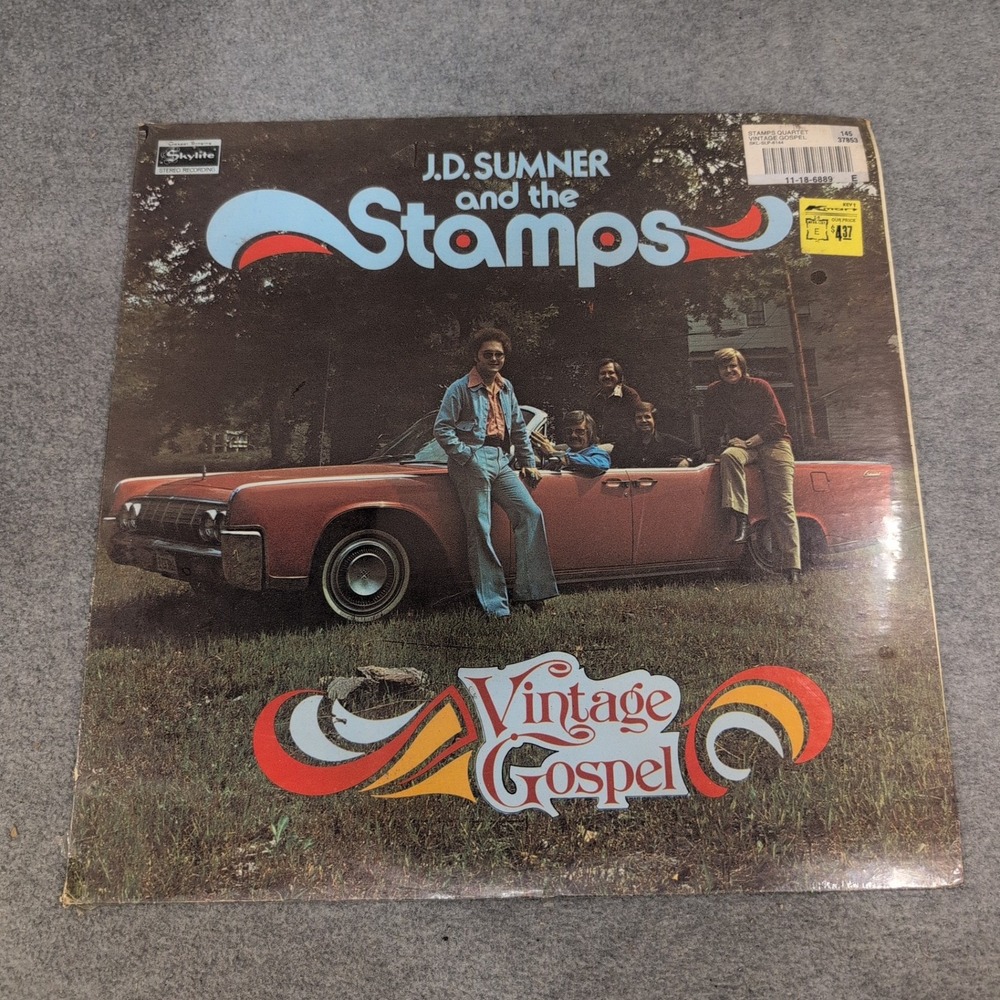 J.D. Sumner and the Stamps Vintage Gospel Vinyl LP Skylite SLP 6144 1974 Gospel - Picture 1 of 2